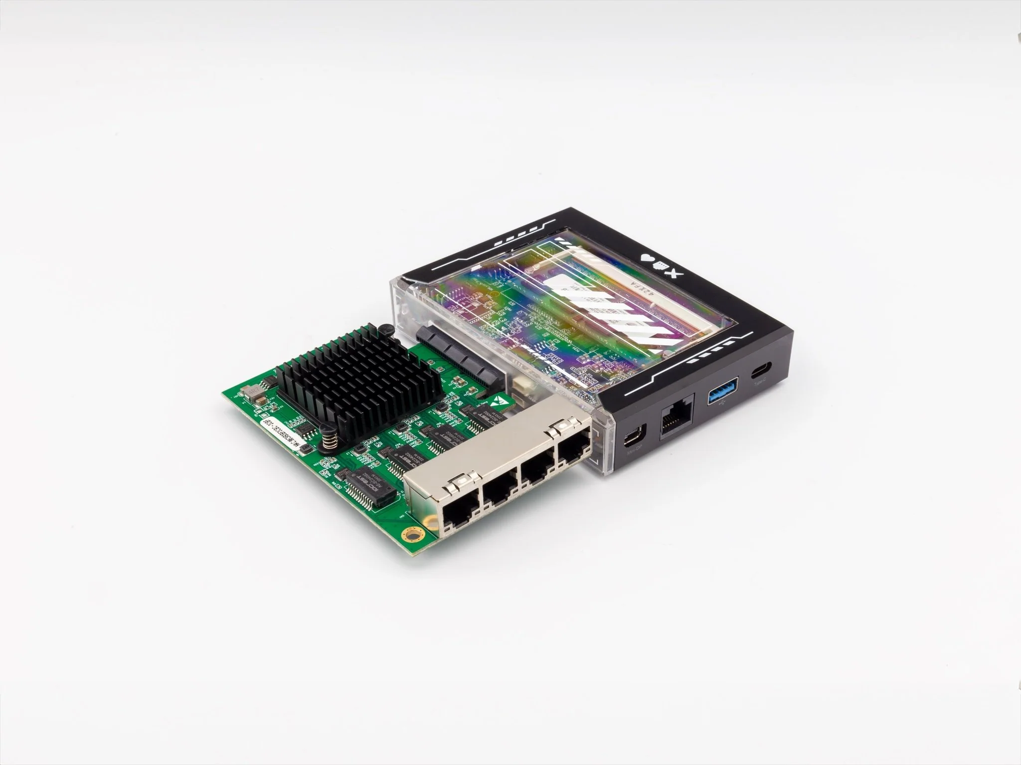 PCIe to 4-Port Gigabit Ethernet Adapter Realtek RTL8111 Chipset - Image 5