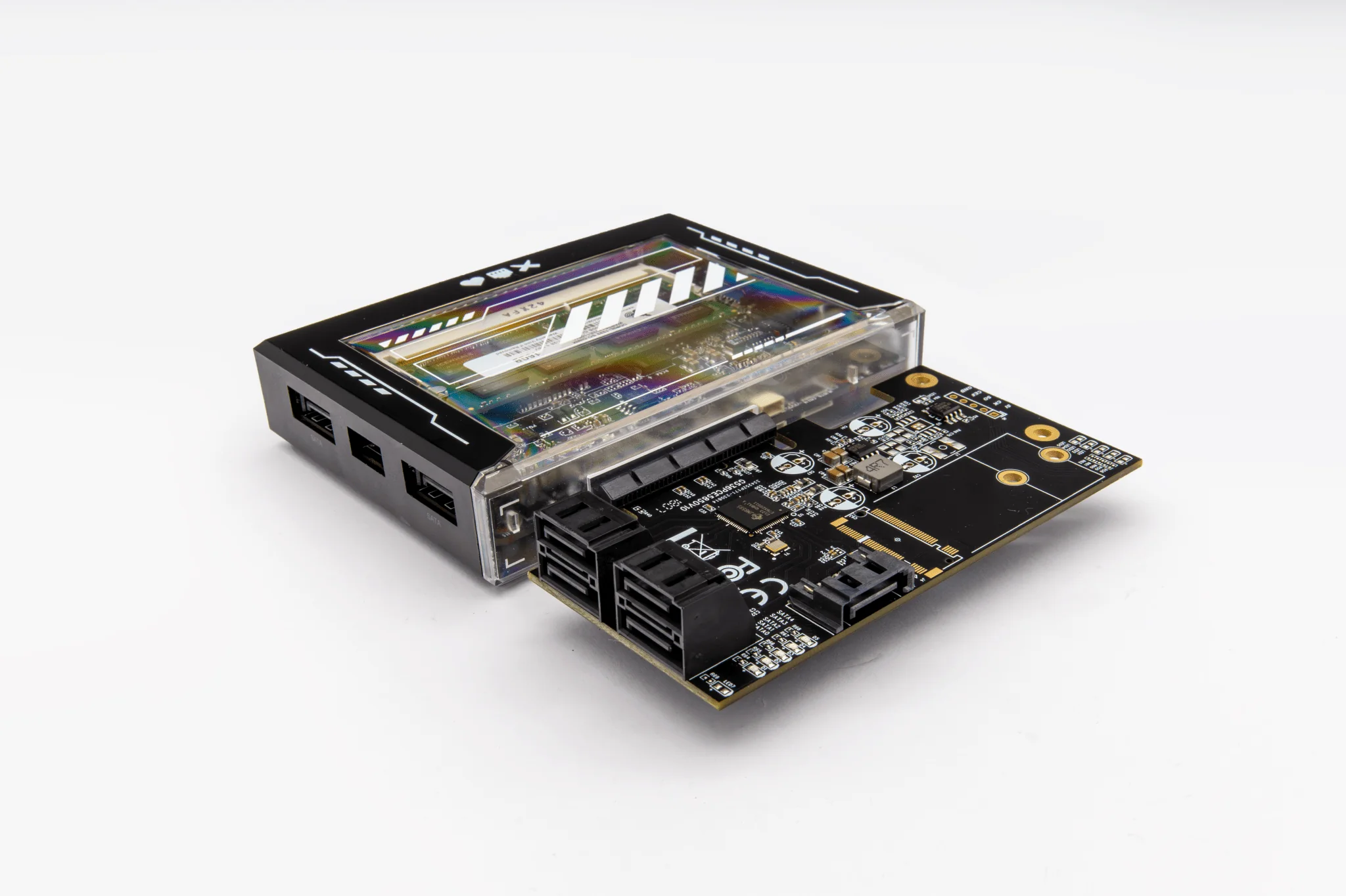 PCIe to 5 Port SATA III Adapter JMB585 Chipset - Image 4